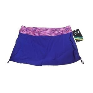 TYR Sonoma Active Mini Skort - Purple- Size XL (14/16) - NWT